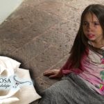 La pequeña flor rosa