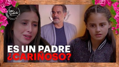 Javier no es un buen padre para sus hijas