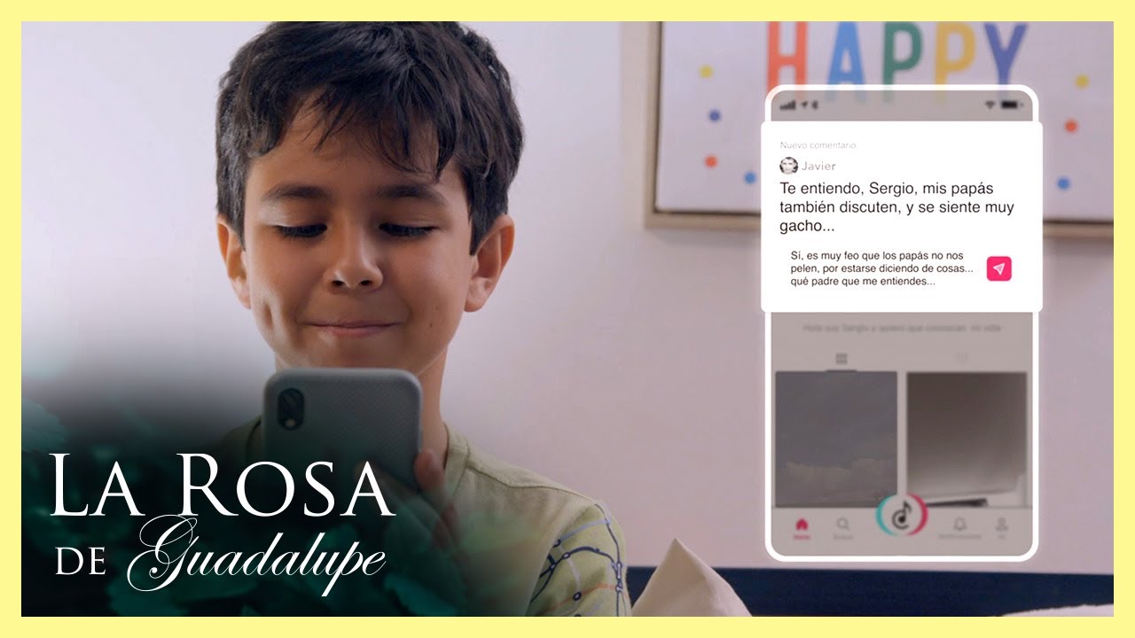 Sergio usa una aplicación para mantenerse ocupado